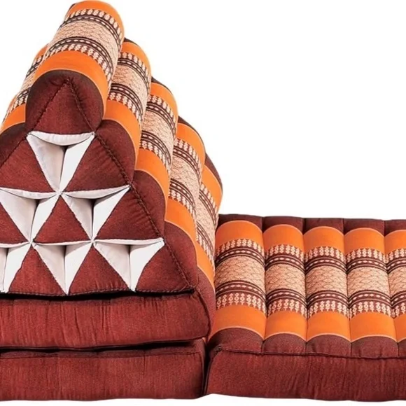 Three-Fold Thai Cushion - organic water-resistant - Picture 4 of 10